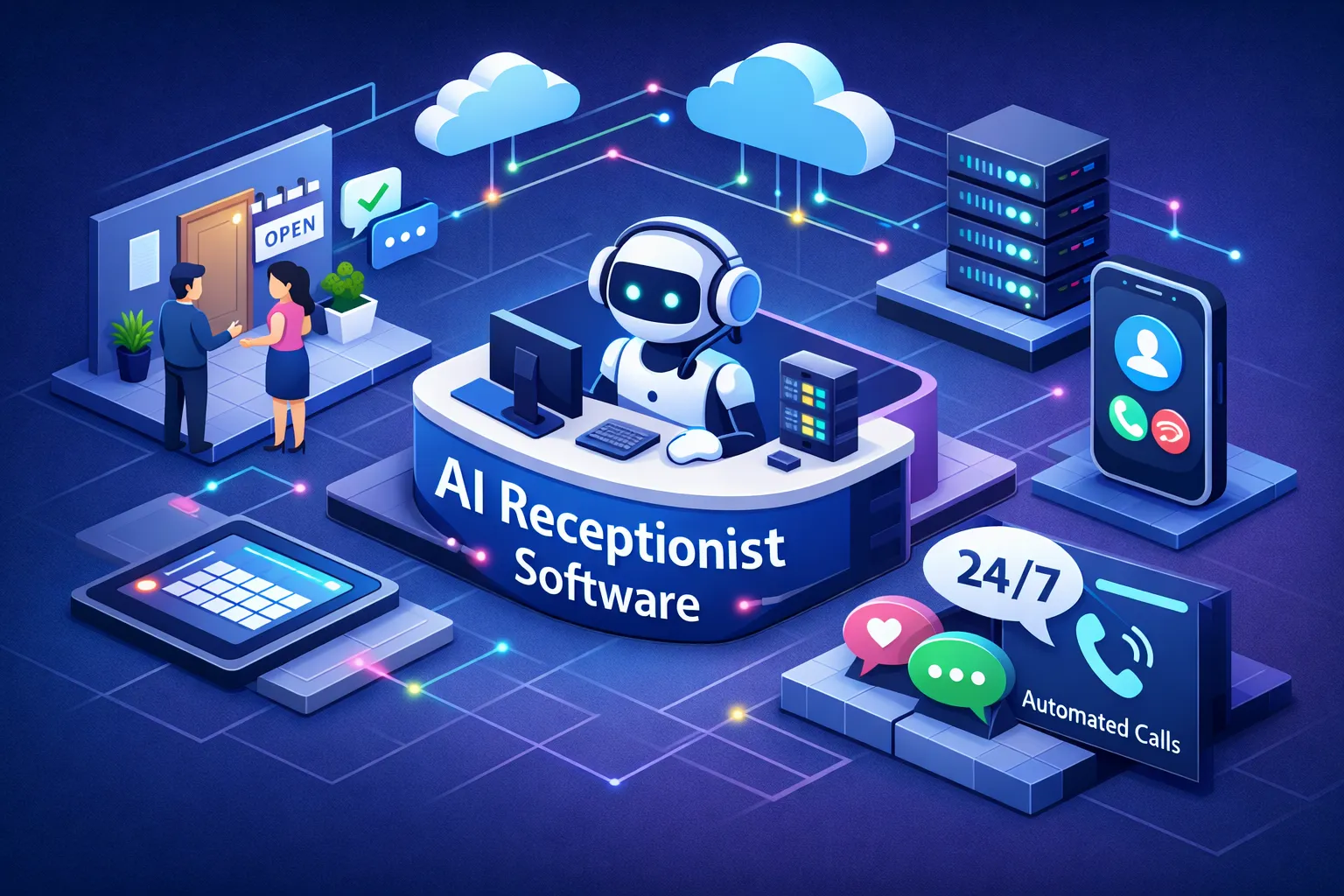 Best AI Receptionist Software for Small Businesses in 2026